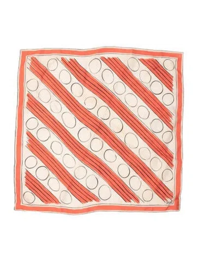 Pre-owned Vera Neumann Silk Vintage Scarf