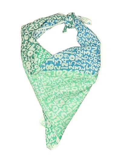 Pre-owned Vera Scarf In Green