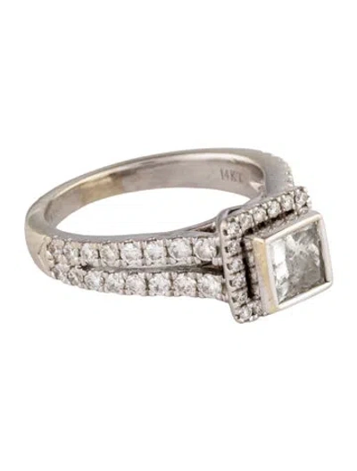 Pre-owned Vera Wang 14k 1.27ctw Diamond Cocktail Ring In Multi