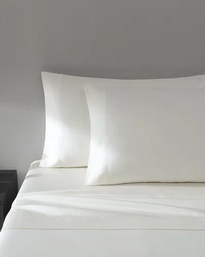 Vera Wang 800 Thread Count Sateen Sheet Set In White