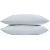 Vera Wang 800 Thread Count Set Of 2 Pillowcases In Pale Blue