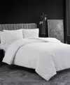 Vera Wang Abstract Crinkle 3-pc. Comforter Set, Queen In Off White