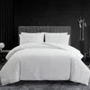 Vera Wang Abstract Crinkle White Comforter Set, Queen