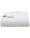 Vera Wang All Over Rib Cotton Blanket