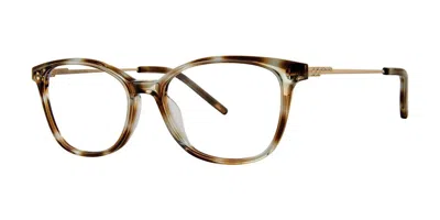 Vera Wang Allura Women's Glasses, Tortoiseshell, Size 52 In Green