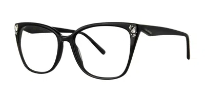 Vera Wang Anora Women's Glasses, Black, Size 55