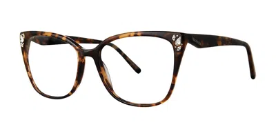 Vera Wang Anora Women's Glasses, Tortoiseshell, Size 55 In Brown