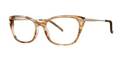 Vera Wang Augusta Women's Glasses, Brown, Size 50