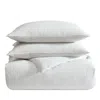 Vera Wang Bark Texture Jacquard Comforter Set In White