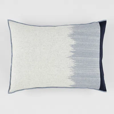 Vera Wang Botanical Color Blocked Decorative Pillow, 15 X 20 In Gray