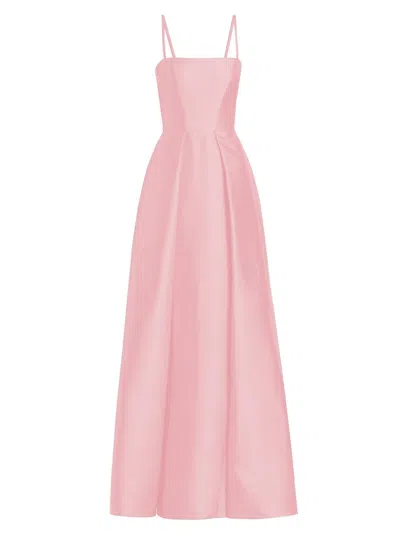 Vera Wang Bride Women's Diane Sleeveless Fit & Flare Gown In Pink