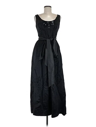 Pre-owned Vera Wang Casual Dress In Black