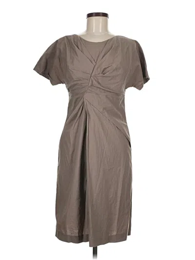 Pre-owned Vera Wang Casual Dress In Gray
