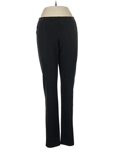 Pre-owned Vera Wang Casual Pants In Black