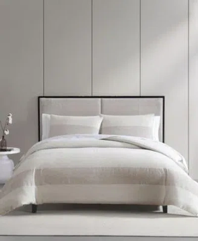 Vera Wang Chenille Waffle Stripe Comforter Sets In Moonlight