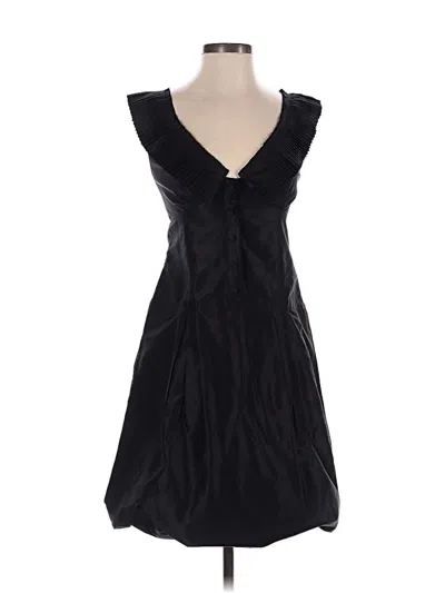 Pre-owned Vera Wang Cocktail Dress In Black