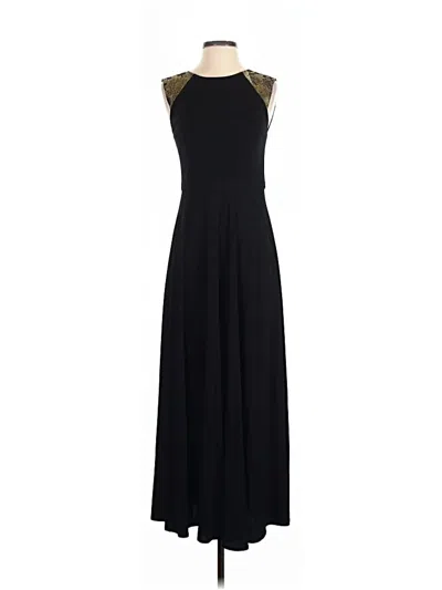 Pre-owned Vera Wang Cocktail Dress In Black
