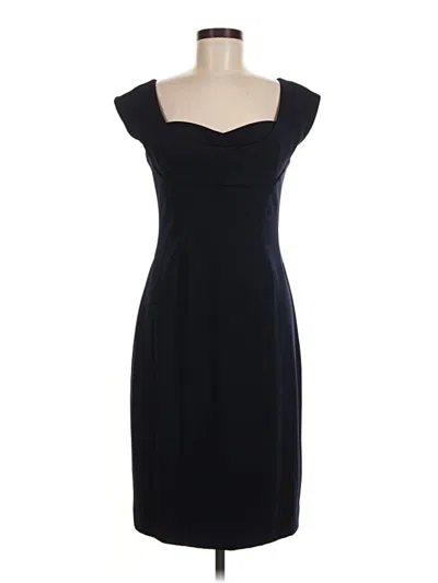 Pre-owned Vera Wang Cocktail Dress In Black
