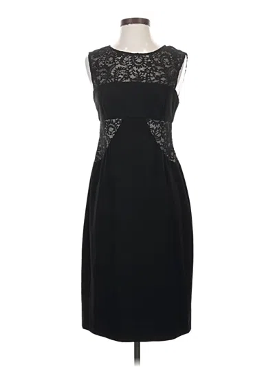 Pre-owned Vera Wang Cocktail Dress In Black