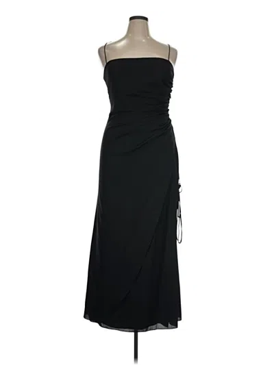 Pre-owned Vera Wang Cocktail Dress In Black