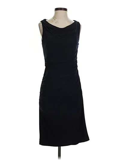 Pre-owned Vera Wang Cocktail Dress In Black