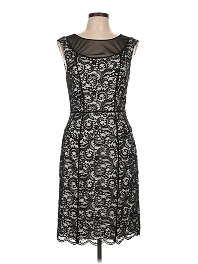 Pre-owned Vera Wang Cocktail Dress In Black