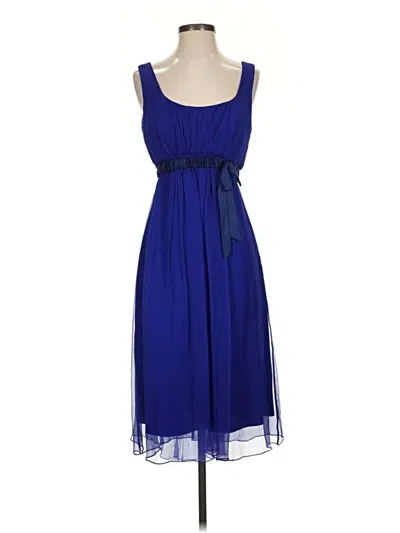 Pre-owned Vera Wang Cocktail Dress In Blue