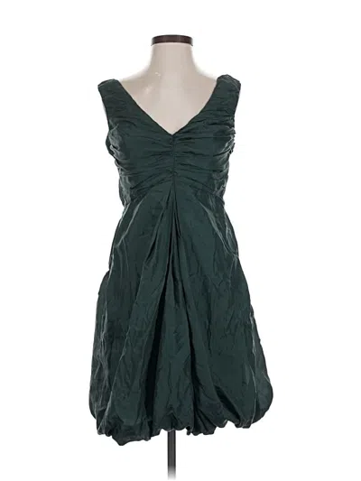 Pre-owned Vera Wang Cocktail Dress In Green