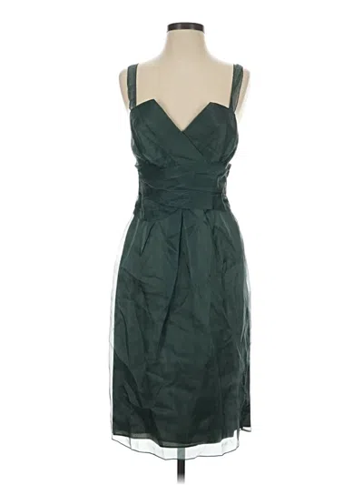 Pre-owned Vera Wang Cocktail Dress In Green