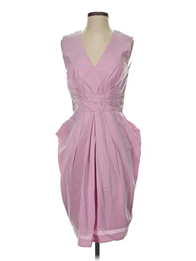 Pre-owned Vera Wang Cocktail Dress In Pink