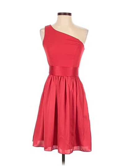 Pre-owned Vera Wang Cocktail Dress In Red