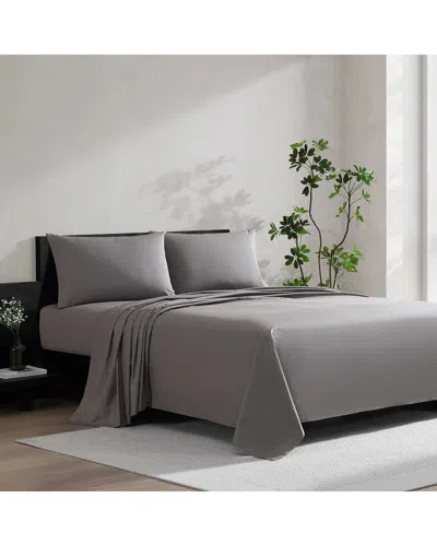 VERA WANG VERA WANG COOL COMFORT COTTON PERCALE SOLID SHEET SET