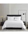 Vera Wang Dnu Dupe  Waffle Pique White Comforter/sham Set In White