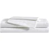Vera Wang Dobby Stripe Sheet Set In White