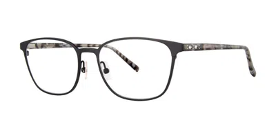 Vera Wang Domina Men's Glasses, Black, Size 52