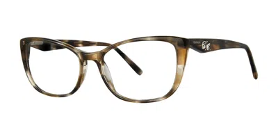 Vera Wang Donelle Women's Glasses, Brown, Size 54