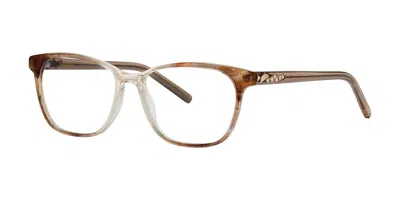 Vera Wang Eden Sheer Copper Occhiali Da Vista Marroni Per Donna (solo Montatura) In Brown