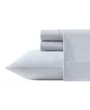 Vera Wang Egyptian 200-thread Count Cotton Solid 4-pc. Sheet Set, Queen In Blue