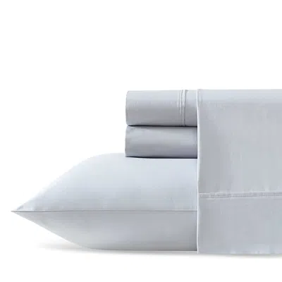 Vera Wang Egyptian Cotton Solid 4 Piece Sheet Set, Queen In Blue
