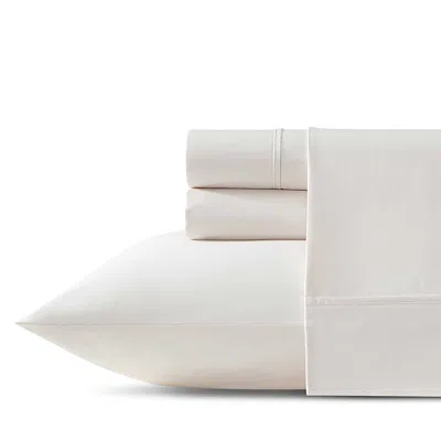 Vera Wang Egyptian Cotton Solid 4 Piece Sheet Set, Queen In Neutral