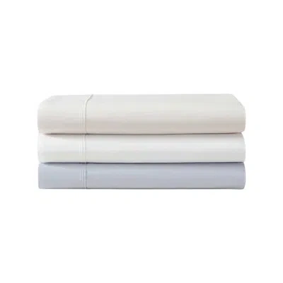 Vera Wang Egyptian Cotton Solid Sheet Set In Beige