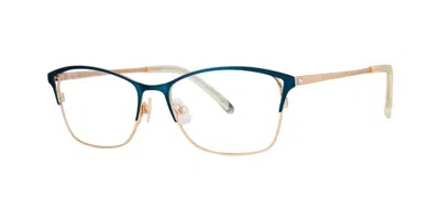 Vera Wang Elana Teal Occhiali Da Vista Blu Per Uomo (solo Montatura) In Blue