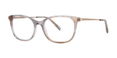 Vera Wang Erinn Dove Haze Women's Glasses Brown Size 53 - Free Lenses - Blue Light Block Available In Gray