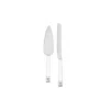 Vera Wang For Wedgwood Vera Wang Love Knots Cake Knife & Server Silver
