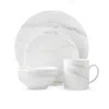 Vera Wang For Wedgwood Vera Wang Venato Imperial Dinnerware Set, 4 Pieces