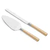 Vera Wang For Wedgwood Vera Wang With Love Cake Knife & Server Gold