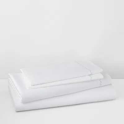 Vera Wang Freesia Sheet Set, California King In White