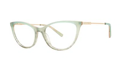 Vera Wang Gizelle Mint Occhiali Da Vista Verdi Per Uomo (solo Montatura) In Gray