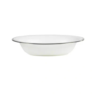 Vera Wang Grosgrain Open Bone China Vegetable Bowl In White