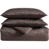 Vera Wang Illusion Comforter & Shams Set In Bittersweet Brown